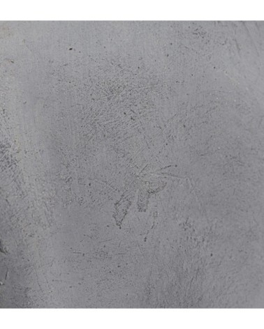 Statue bulldog en résine gris