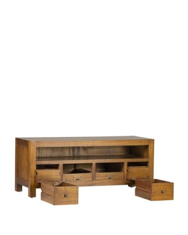 Meuble TV  en bois marron