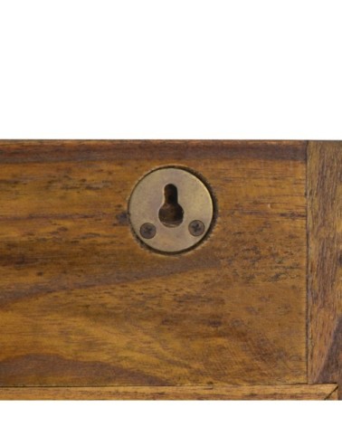 Porte-manteau mural  en bois marron L70