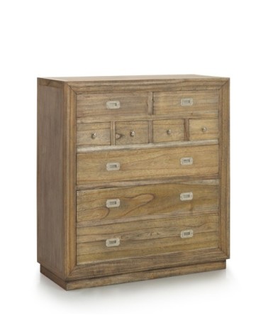 Commode en bois marron L100