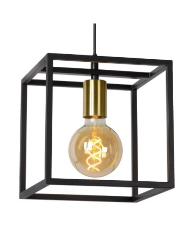 Suspension en métal noir