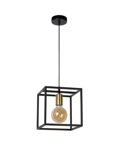 Suspension en métal noir