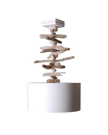 Suspension en bois blanc