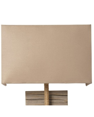 Applique murale en bois taupe