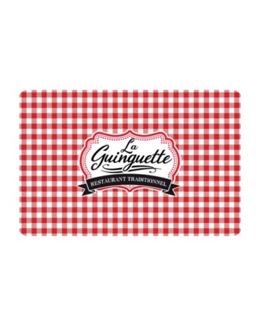 Set de table guinguette 43x28cm