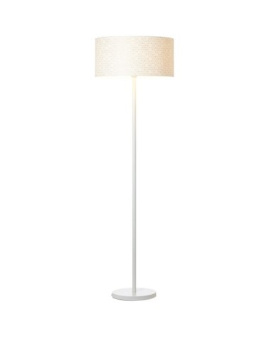 Lampadaire en bois blanc