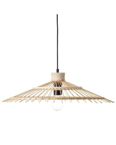 Suspension en bamboo naturel