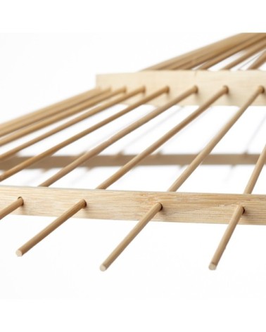 Suspension en bamboo naturel