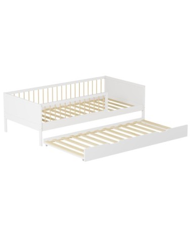 Lit gigogne pour enfant 190x90cm en bois