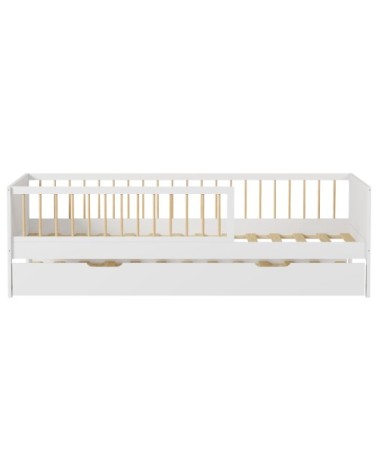 Lit gigogne pour enfant 190x90cm en bois