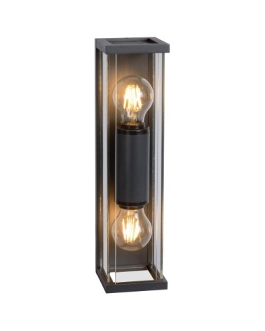 Applique extérieur en glass anthracite