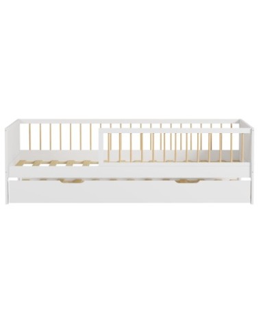 Lit gigogne pour enfant 190x90cm en bois