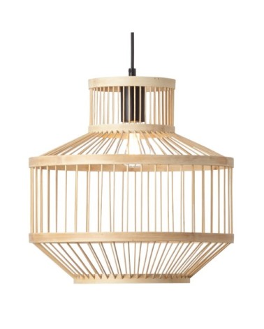 Suspension en bamboo naturel