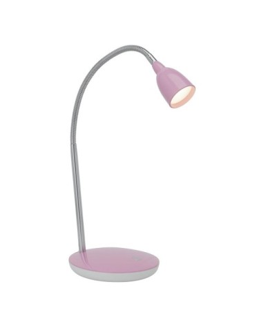 Lampe acrylique rose led