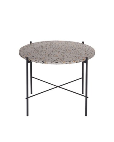 Table d'appoint en terrazzo ?63 gris