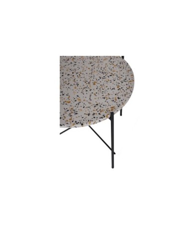 Table d'appoint en terrazzo ?63 gris