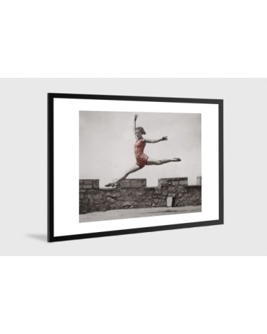 Photo ancienne couleur danse n°01 alu 30x45cm