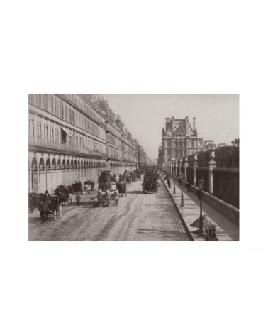 Photo ancienne noir et blanc Paris n°14 alu 40x60cm