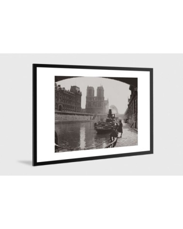 Photo ancienne noir et blanc Paris n°01 alu 70x105cm