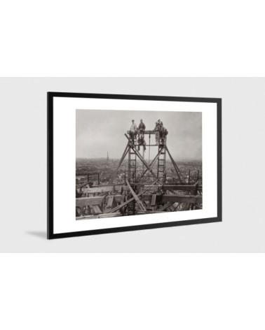 Photo ancienne noir et blanc Paris n°27 alu 40x60cm