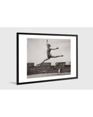 Photo ancienne noir et blanc danse n°01 alu 40x60cm