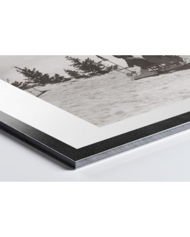 Photo ancienne couleur montagne n°88 alu 70x105cm