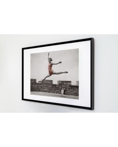 Photo ancienne couleur danse n°01 cadre noir 60x90cm