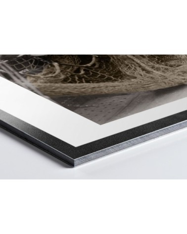 Photo ancienne couleur pêche n°03 alu 30x45cm