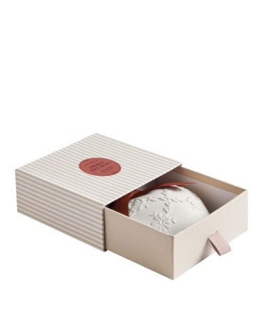 Décor parfumé grand cœur brodé - fruits des bois
