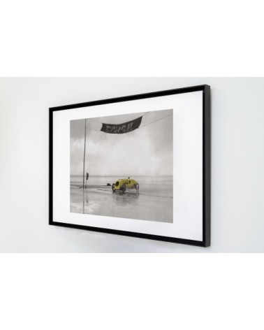 Photo ancienne couleur automobile n°10 cadre noir 30x45cm