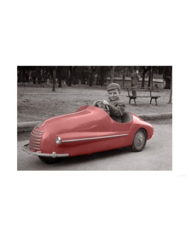 Photo ancienne couleur enfance n°07 alu 30x45cm
