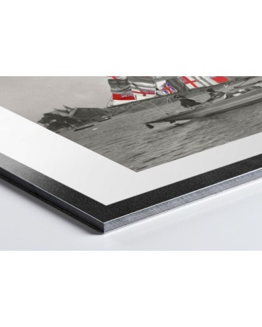 Photo ancienne couleur bateau n°06 alu 70x105cm