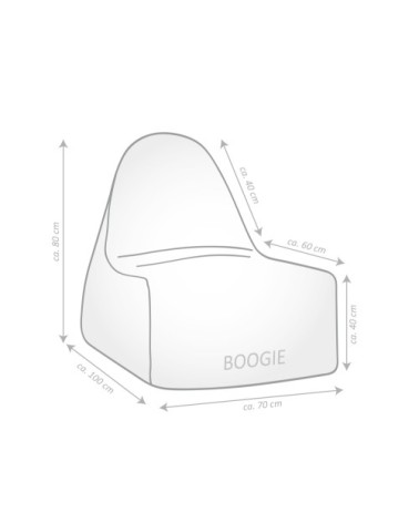 Fauteuil d'intérieur aspect feutre moutarde