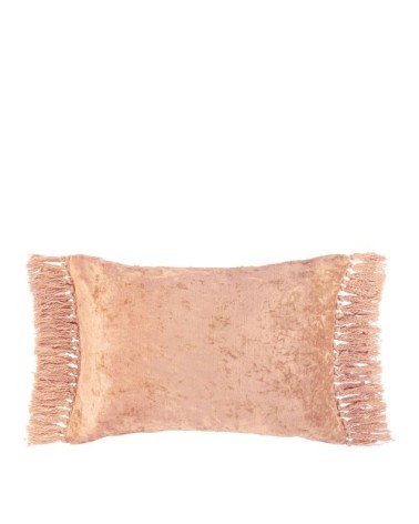 Housse de coussin en velours irisé - rose - 60 x 40 cm