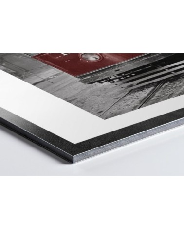 Photo ancienne couleur ville n°02 alu 30x45cm