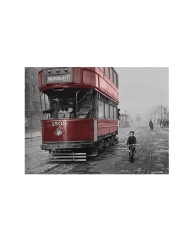 Photo ancienne couleur ville n°02 alu 100x150cm