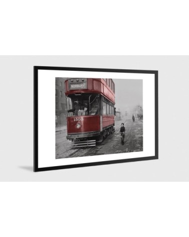 Photo ancienne couleur ville n°02 alu 100x150cm