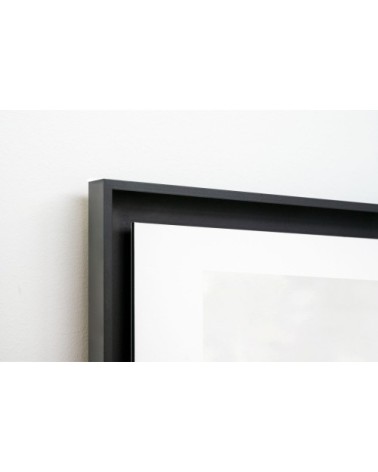 Photo ancienne noir et blanc enfance n°02 cadre noir 30x45cm