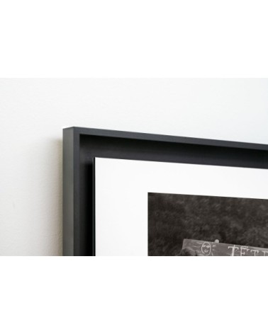 Photo ancienne noir et blanc enfance n°19 cadre noir 30x45cm