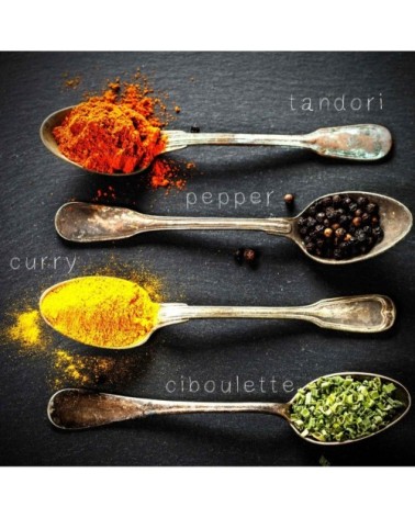 Tableau sur toile épices 45x45 cm