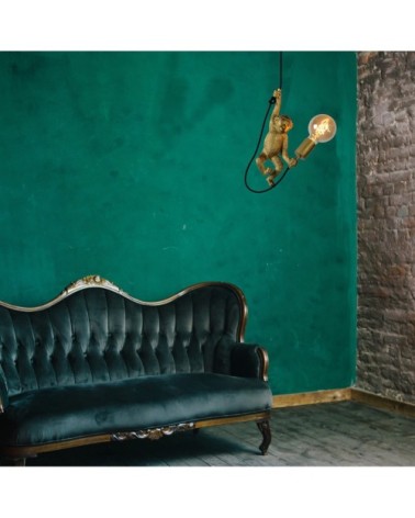 Suspension en plastique_synthetic noir