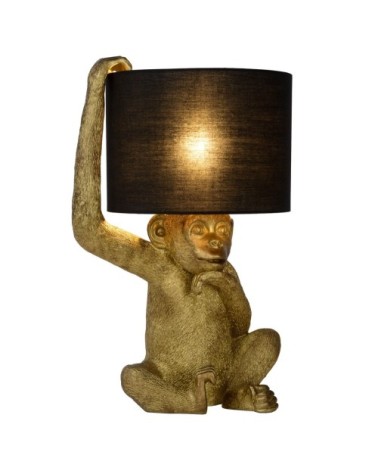 Lampe de table en plastique_synthetic noir