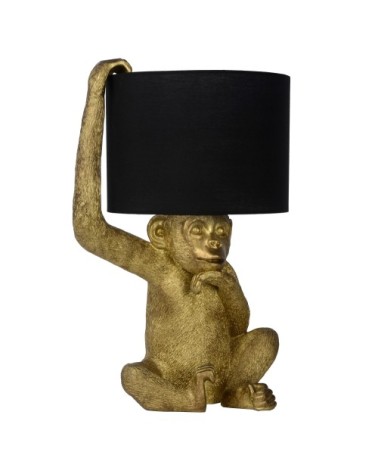 Lampe de table en plastique_synthetic noir