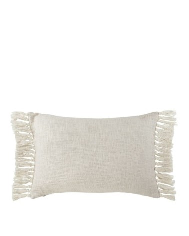 Housse de coussin en velours irisé - blanc - 60 x 40 cm