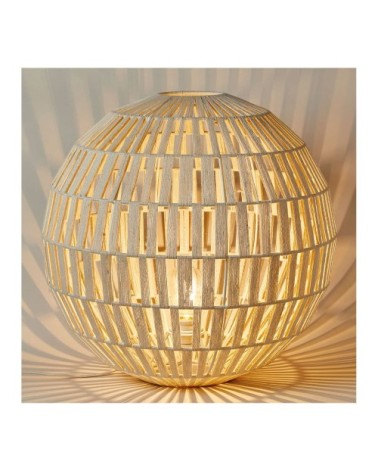 Lampe en jute - diam. 50 cm