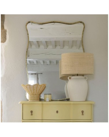 Pied de lampe en céramique - blanc - ø 29 x 44,5 cm