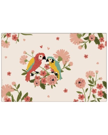 Set de table perroquets 43x28cm