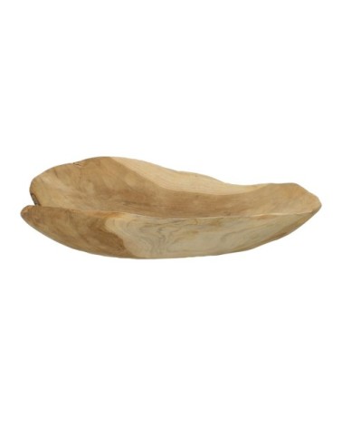 Coupe en bois de teck D35cm