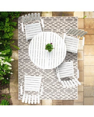 Tapis pour intérieur-extérieur gris 160x230