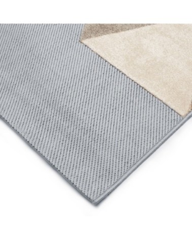 Tapis pour intérieur-extérieur beige et bleu 160x230